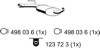 ERNST 133180 Middle Silencer